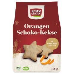 Orangenkekse mit Zartbitterschokolade von Rosengarten