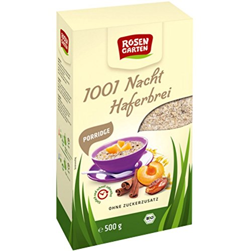 Rosengarten Bio Porridge 1001-Nacht-Haferbrei (1 x 500 gr) von Rosengarten