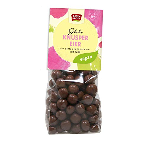 Rosengarten Bio vegane Schoko Knuspereier, 80g von Rosengarten