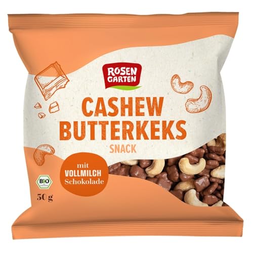 Rosengarten Cashew Butterkeks Snack, 50g (1) von Rosengarten