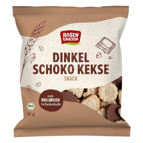 Rosengarten Dinkel Schoko Kekse Snack, 80g (1) von Rosengarten