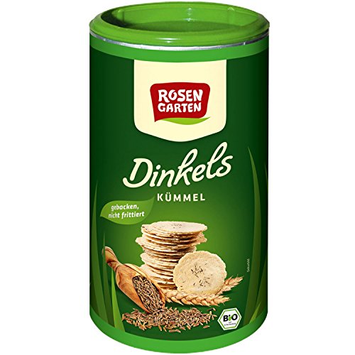 Rosengarten Dinkels Bio Kümmel Cräcker 100g von Unbekannt