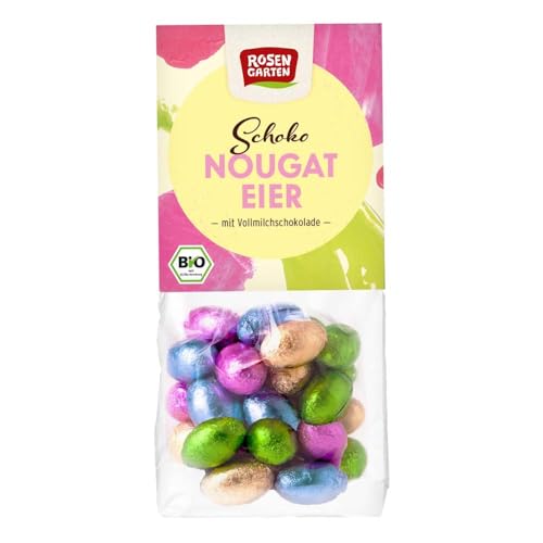 Rosengarten Ostereier, Schoko-Nougat, 100g (10) von Rosengarten