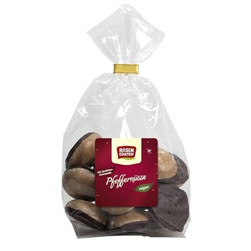 Rosengarten Pfeffernüsse, mit Zartbitterschokoladenfuß, 125g (1) von Rosengarten