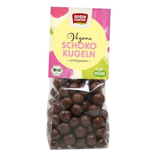 Rosengarten Schoko Kugeln, Knusperkern Vegan, 80g (1) von Rosengarten