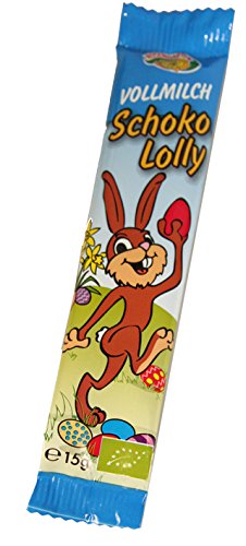 Rosengarten Vollmilch-Lolly "Hase" (15 g) - Bio von Rosengarten