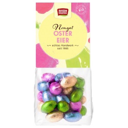 Schoko-Nougat-Eier von Rosengarten