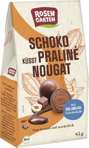 Schoko küsst Praliné Nougat 18 x 85 gr von Rosengarten