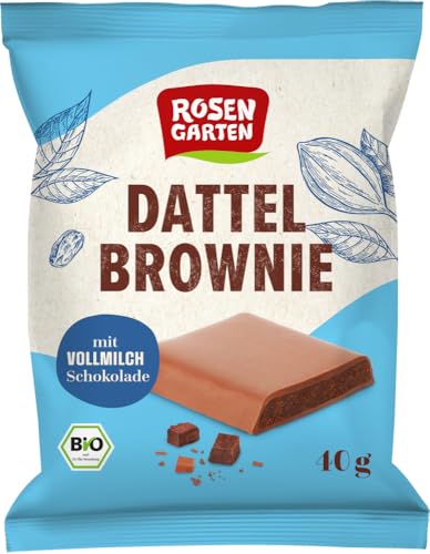 Vollmilch Dattel Brownie 1 x 40 gr von Rosengarten