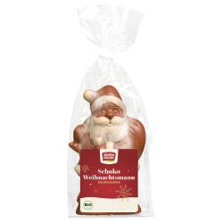 Vollmilch-Weihnachtsmann, geschminkt von Rosengarten