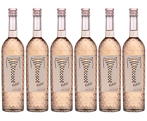 Exhib' - Roséwein aus Cap D'Agde, Sudfrankreich, trocken (6 x 0.75l) von Exhib'