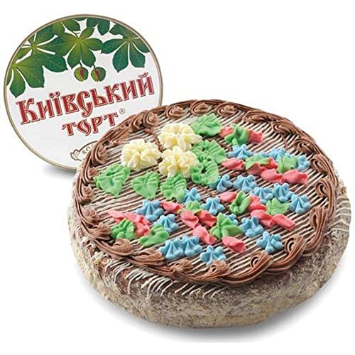 ROSHEN KIEWSKIY TORTE 850g | mit Cremefüllung 57,6% und Haselnüssen | tiefgefroren von ROSHEN