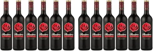 Rosiere - Deutscher Rotwein, Süss und fruchtig (6 x 0.75 l) (Packung mit 2) von Rosiere