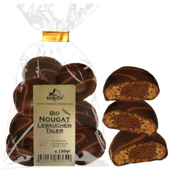 Nougat-Lebkuchen-Taler von Rosmarin Bioback