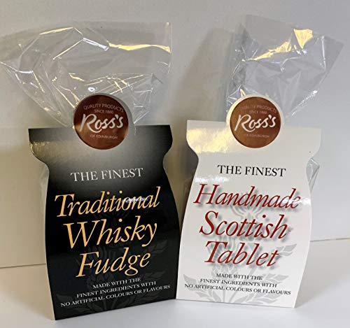 Scottish Tablet 150g & Whisky Fudge 150g von Ross's of Edinburgh