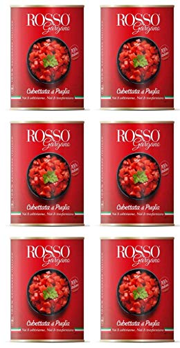 Rosso Gargano Gewürz-Tomaten, Pasta-Soße, 400 g, 6 Stück von Rosso Gargano