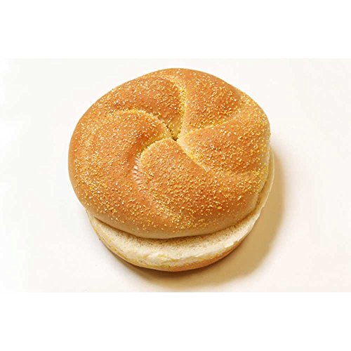 Rotellas Kaiser Maismehl Dusted Hamburgerbrötchen, 10,2 cm, 96 Stück pro Packung von Rotellas