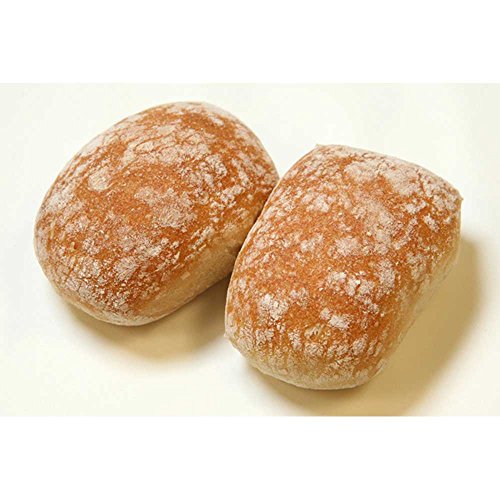 Rotellas Weißer Ciabatta-Linienbissen, 7,6 cm, 96 pro Packung. von Rotellas