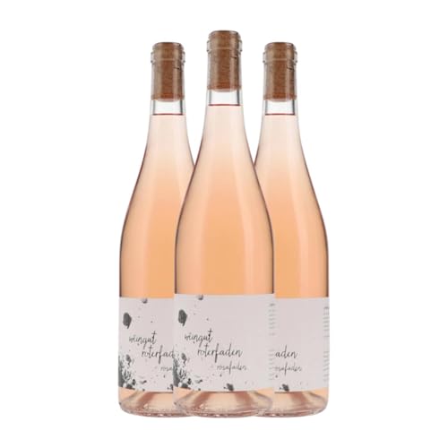 Roterfaden. Rosafaden Lemberger Baden 75 cl Rosé-Wein (Karton mit 3 Flaschen von 75 cl) von Roterfaden