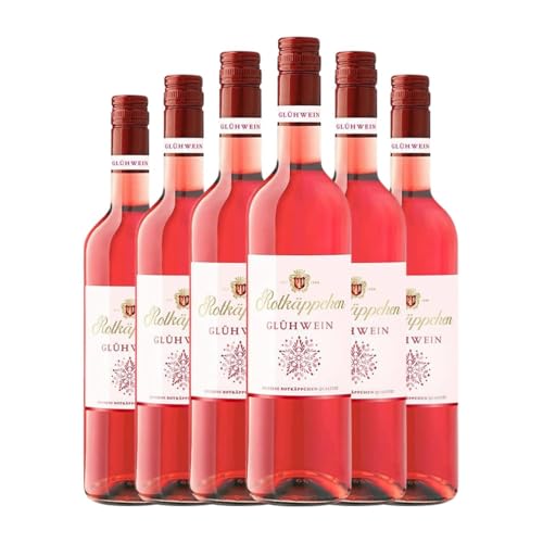 Rotkäppchen Mumm Glühwein Rosé 75 cl Rosé-Wein (Karton mit 6 Flaschen von 75 cl) von Rotkäppchen-Mumm Sektkellereien GmbH