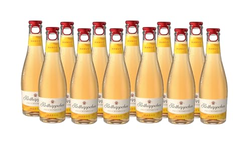 Rotkäppchen Fruchtsecco Mango - Der fruchtig-sanfte Genuss in der praktischen Kleinflasche (12 x 0,2l) von Rotkäppchen