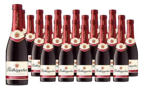 Rotkäppchen Sekt Rubin Halbtrocken (24 x 0,2l) von Rotkäppchen