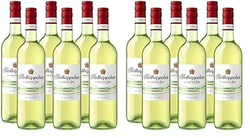 Rotkäppchen Wein Alkoholfrei Riesling (6 x 0.75 l) (Packung mit 2) von Rotkäppchen