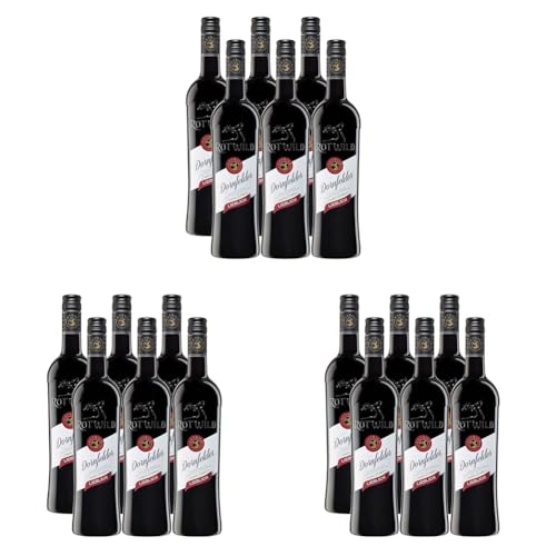 Rotwild Dornfelder QbA lieblich (6 x 0.75 l) (Packung mit 3) von Rotwild