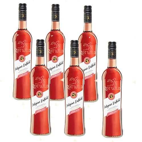 Rotwild Portugieser Weißherbst Rosewein lieblich 750ml 6er Pack von Rotwild