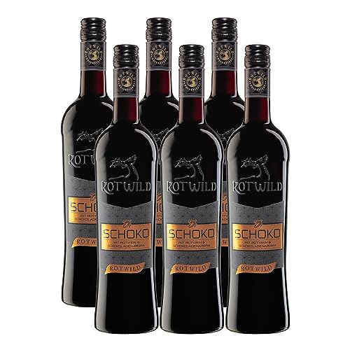 Rotwild Schoko, feiner Rotwein mit zarter Schokoladennote (6 x 0.75l) von Rotwild