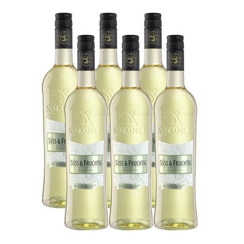 Rotwild Weißwein süß & fruchtig (6 x 0,75l) von Rotwild