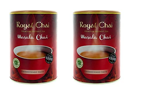 Royal Chai Masala Dosen ungesüßt 400 g (2 Stück) von Royal Chai