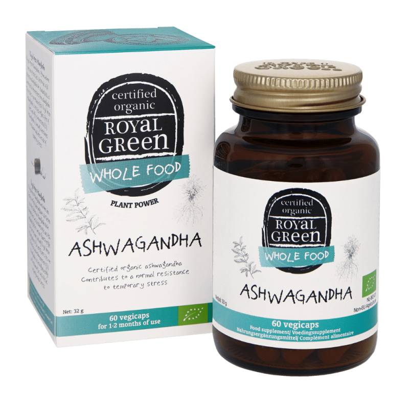 Bio Ashwagandha,60 Kapseln von Royal Green