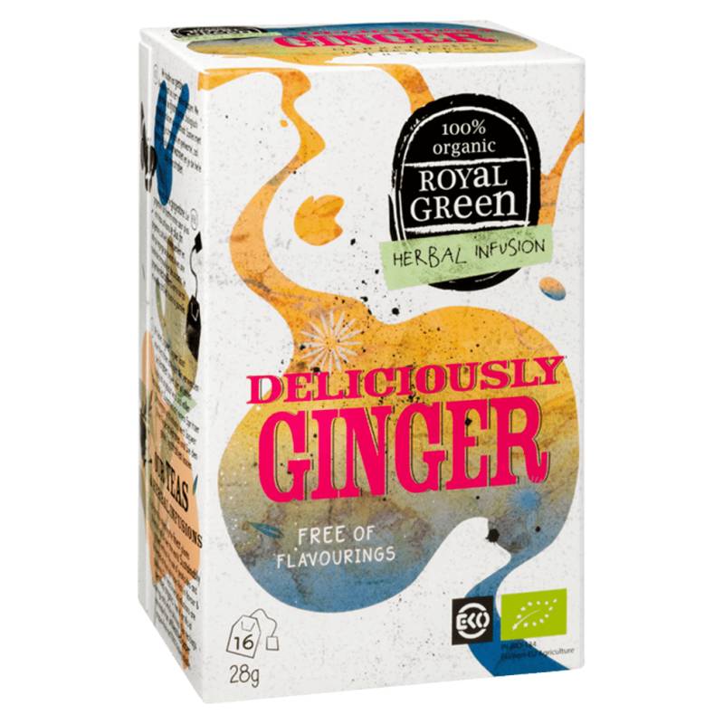 Bio Deliciously Ginger Gewürztee MHD 31.01.2025 von Royal Green