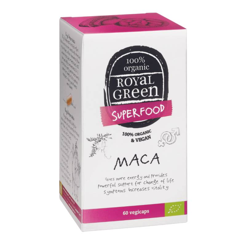 Bio Maca, 60 Kapseln von Royal Green