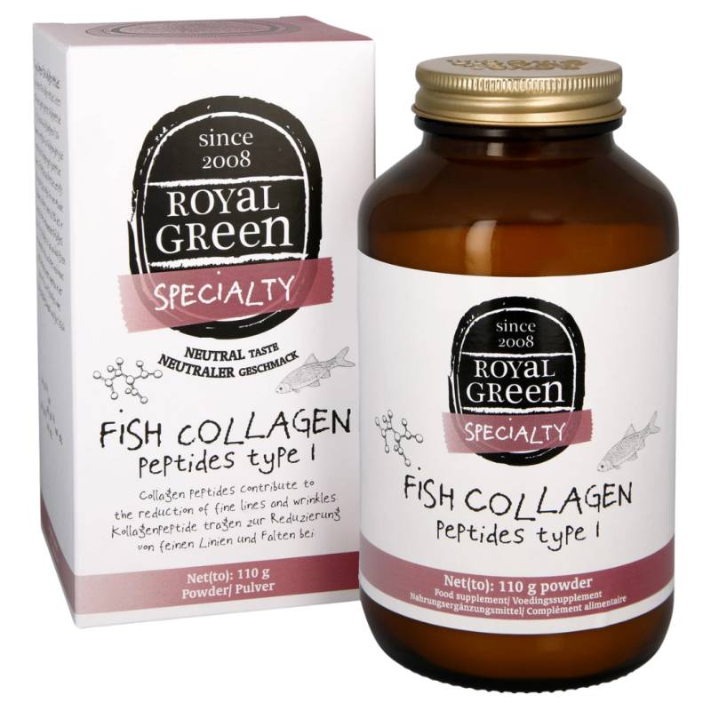 Fisch Kollagen Peptide Typ I | 110g von Royal Green