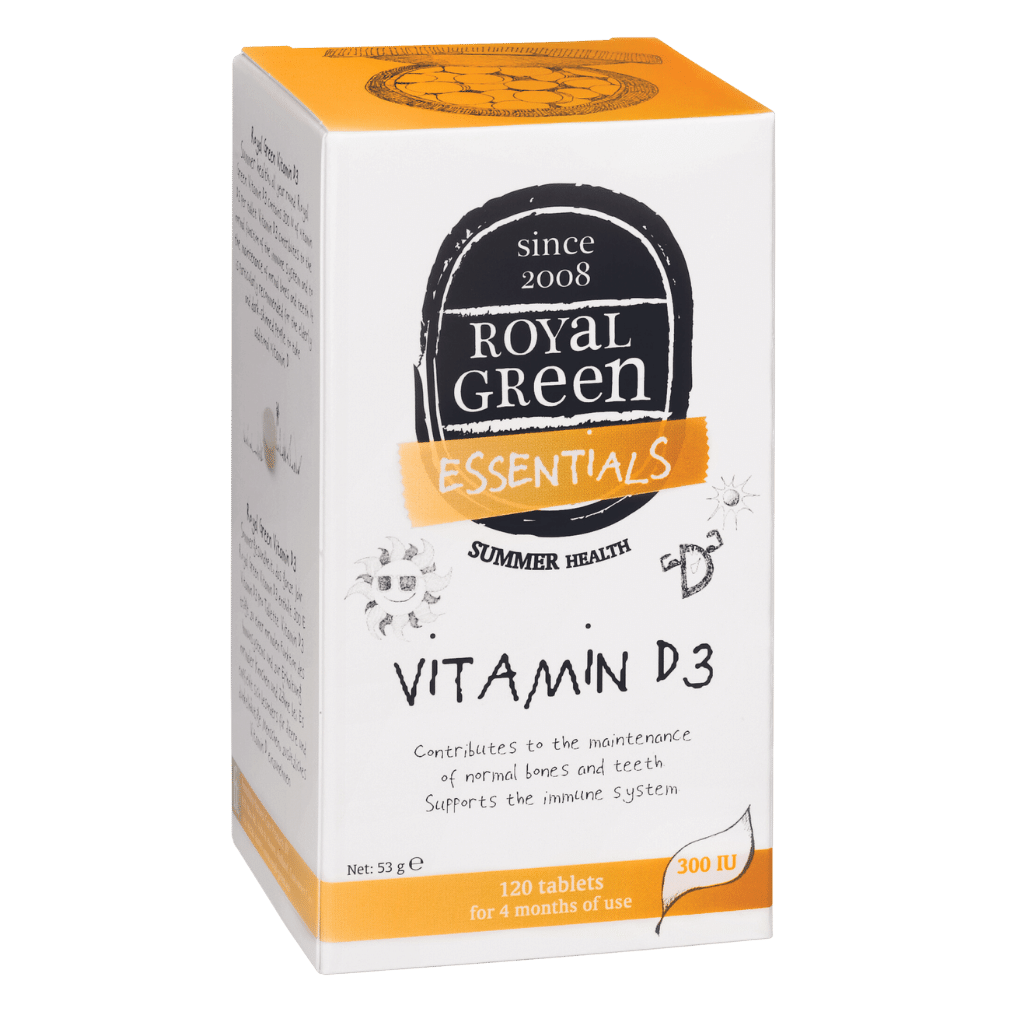 Vitamin D3, 120 Tabletten von Royal Green