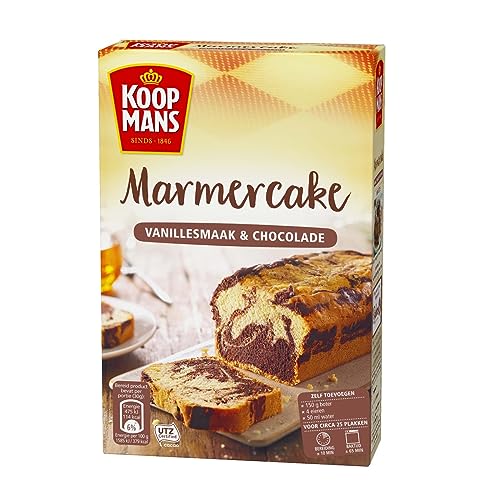 Marmorkuchen | Marmorkuchen-Mix | Marmorkuchen | Marmorkuchen-Mix | | Box-Kuchen-Mix | 14.1 Unze Gesamtgewicht | Koopmans | 14.1 Unze Gesamtgewicht | 400 Gramm insgesamt. von Brand New Cake