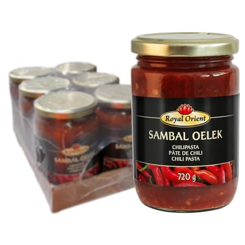 Royal Orient - Sambal Oelek Chilipaste - Multipack (6 X 720 GR) von Royal Orient