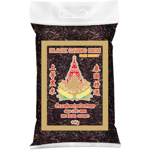 ROYAL THAI RICE - Schwarzer Langkorn Reis (Rice Berry) - 1 X 1 KG von Kewpie