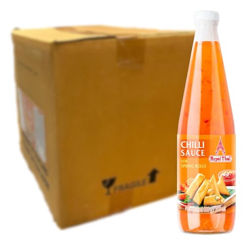 ROYAL THAI - Chili Sauce für Frühlingsrolle - Multipack (12 X 700 ML) von Royal Thai