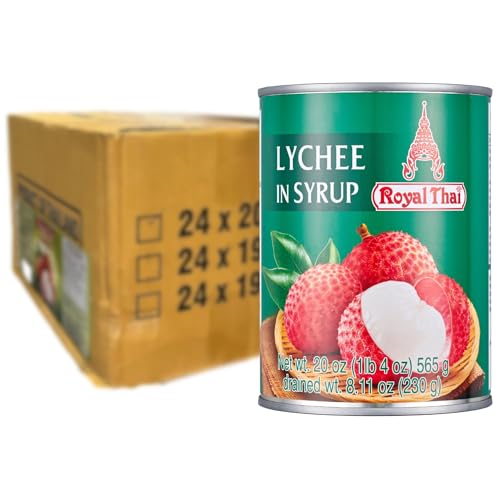 ROYAL THAI - Lychees in Sirup - Multipack (24 X 565 GR) von Royal Thai