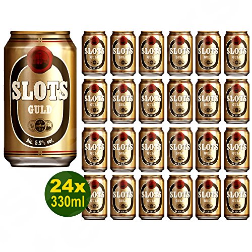 Slots Guld Starkbier Alc. 5,9% Vol. 24x 330ml von Royal Unibrew A/S