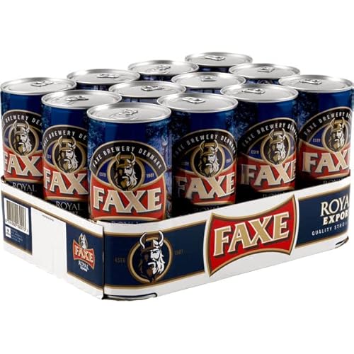 Faxe Royal Export blau a 12 x 1 Liter 5,6% vol. Dänisches Bier inklusive EINWEG Pfand Eric (12 x 1 Liter) von Royal Unibrew