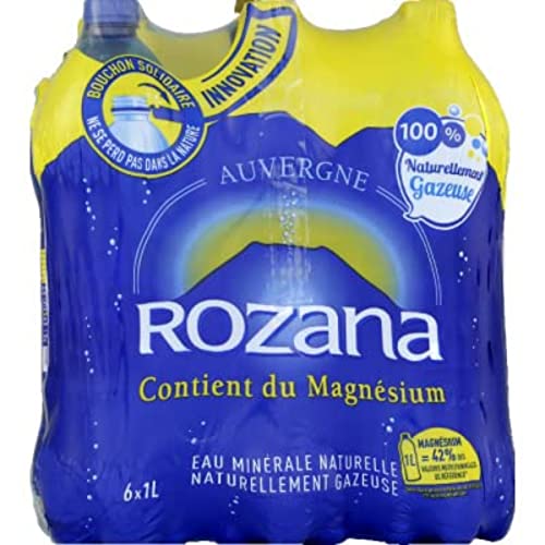 Rozana Eau Minérale Naturelle gazeuse 1 L von Rozana