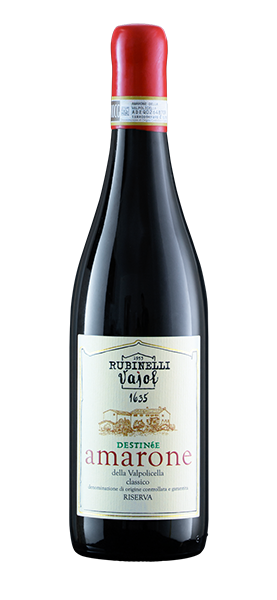 "Destinée" Amarone della Valpolicella Classico DOCG Riserva 2011 von Rubinelli Vajol