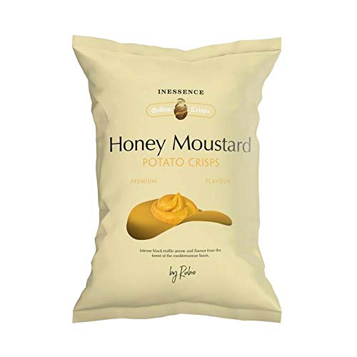 Rubio Chips, Honey Mustard, Honig Senf, Spanische Kartoffelchips, Chipstüten, Snack, glutenfrei 125 g von Rubio