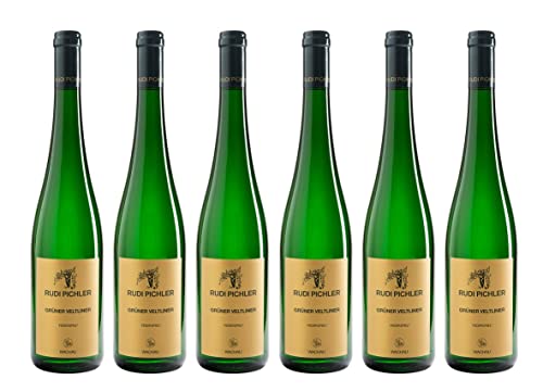 6x 0,75l - 2022er - Rudi Pichler - Grüner Veltliner - Federspiel - Wachau - Österreich - Weißwein trocken von Rudi Pichler