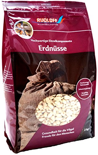 Rudloff Erdnüsse halb/ganz 2Kg Tüte ohne Haut von Rudloff