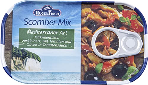 Rügenfisch MSC Scomber-Mix Mediterrane Art, 120 g von Rügen Fisch